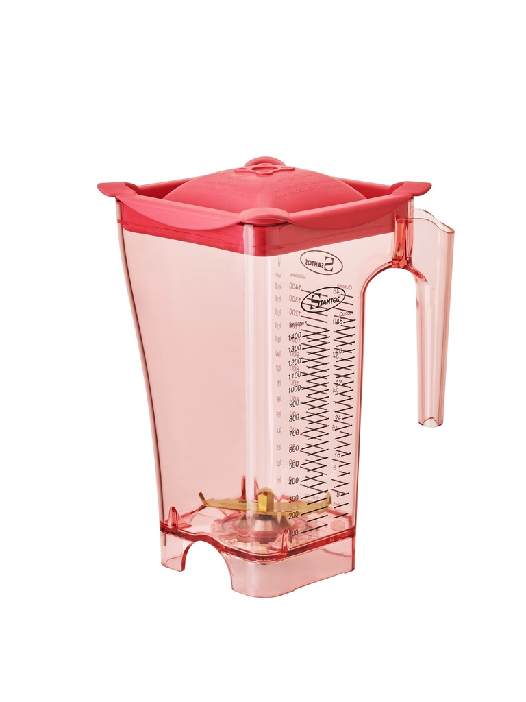 Jarra color roja / Bol completo  Santos 66100R