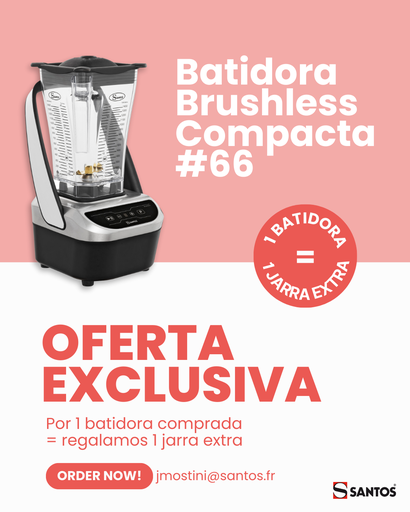 [OFERTA66] Oferta Batidora Brusless 66 + jarra extra gratis